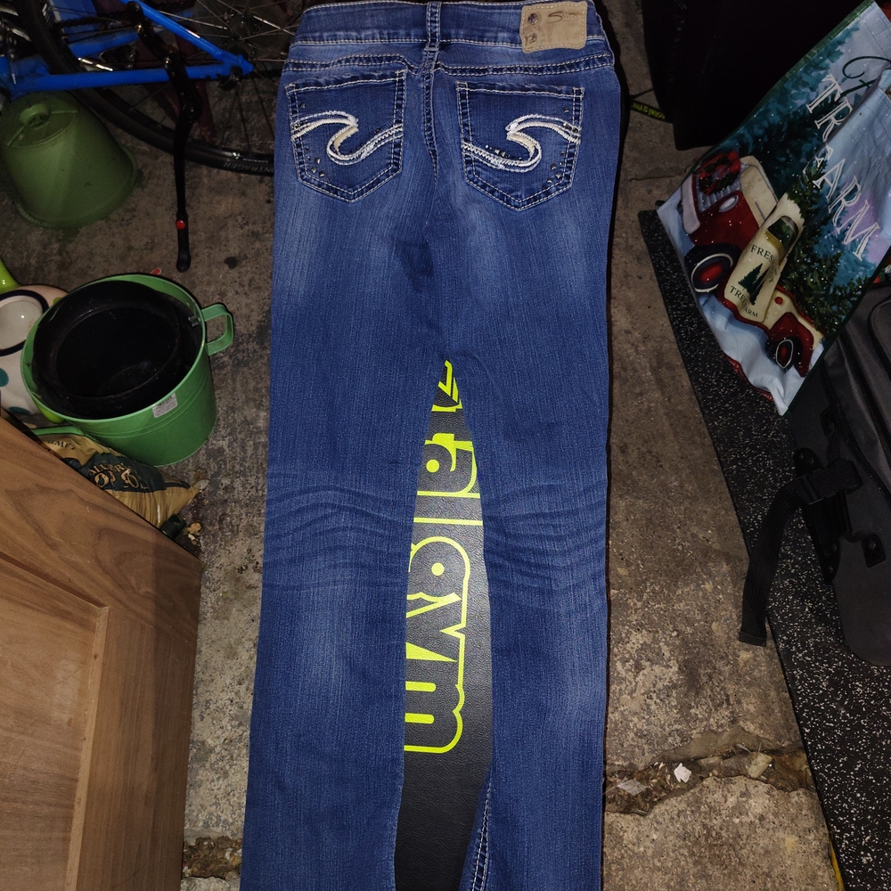 Silver Jeans Women's Blue Boot Cut Jeans